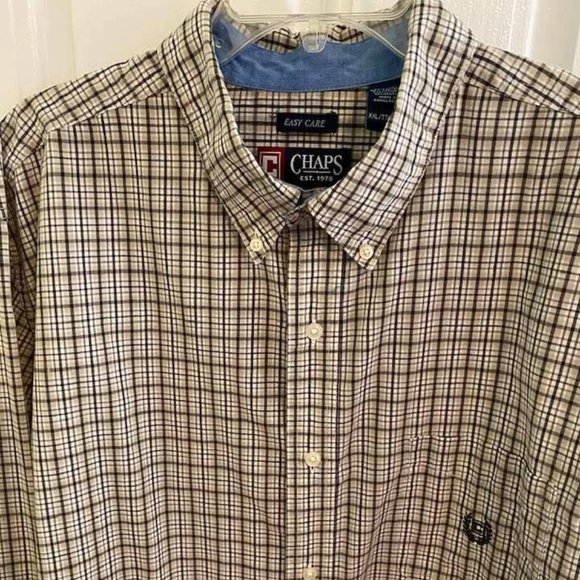 Chaps Other - Chaps Men's Long Sleeve Plaid Shirt